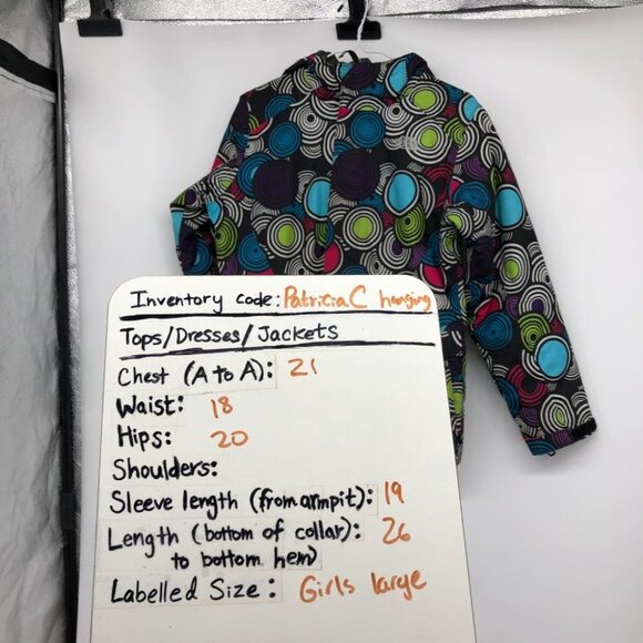 The North Face Girl's Multicolor  Hyvent Heetseeker Jacket L (14-16 years old) - Picture 15 of 16